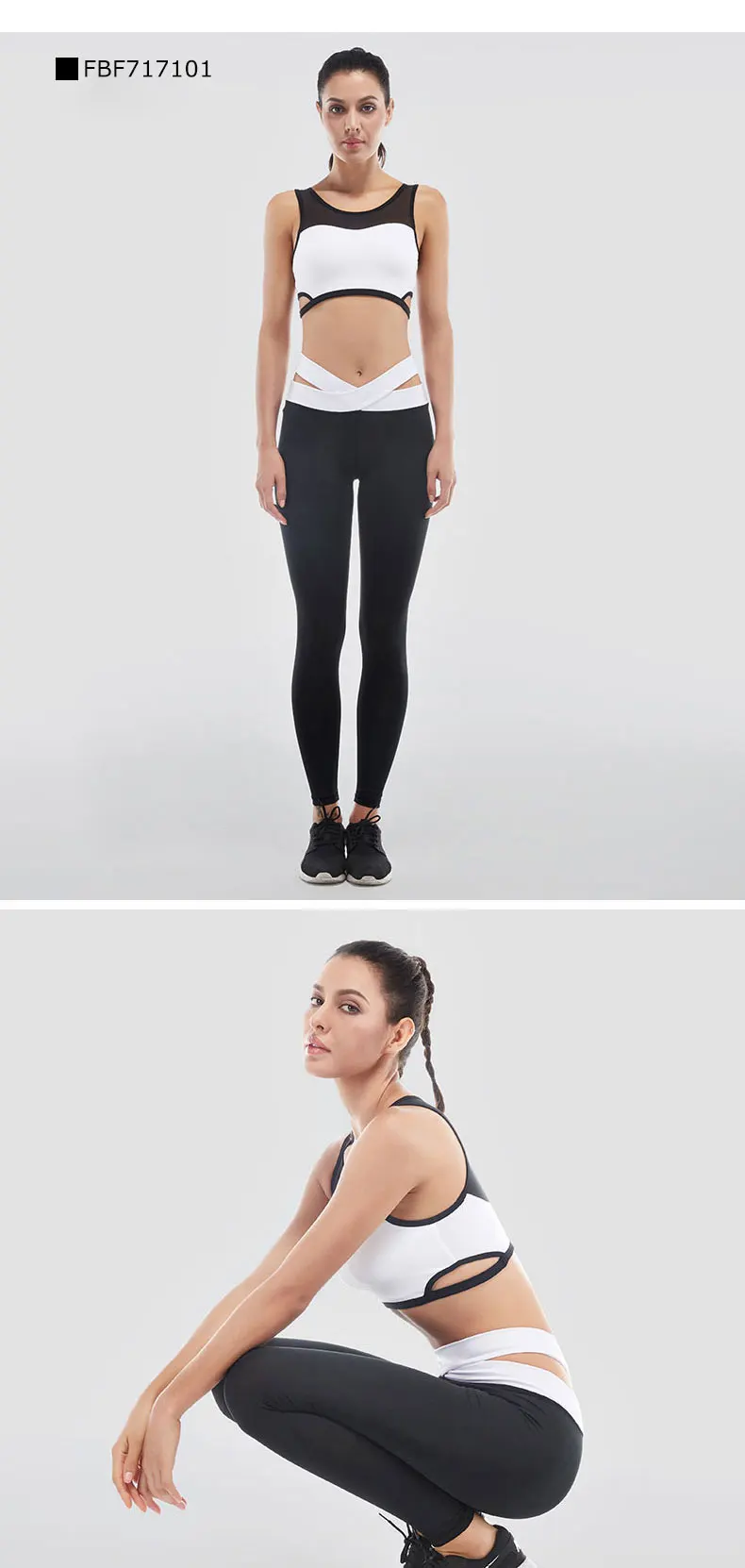 VANSYDICAL Leggings Women Sexy Yoga Pants Sports Pants Elastic Fitness Pants Workout Running Tight Sport Legging Female Trousers 14