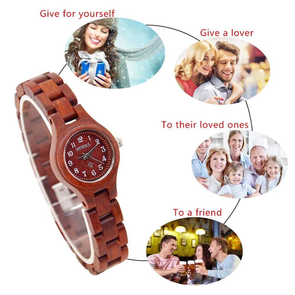 BEWELL WOODEN WATCH
