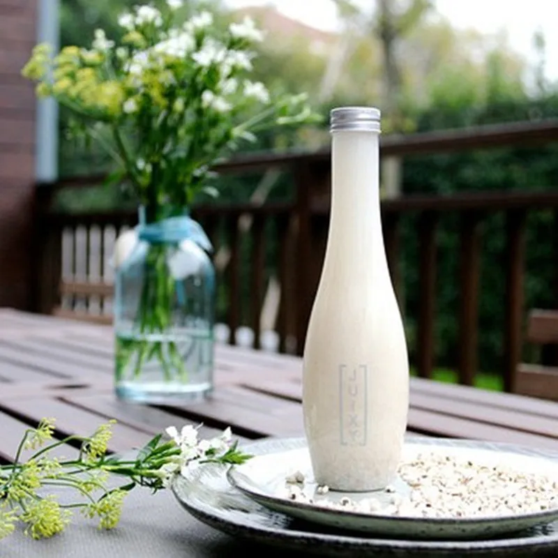 

300ml 500ML 10PCS Plastic Transparent Slim Beverage Bottle Juice tea latte bubble tea beverage bottles