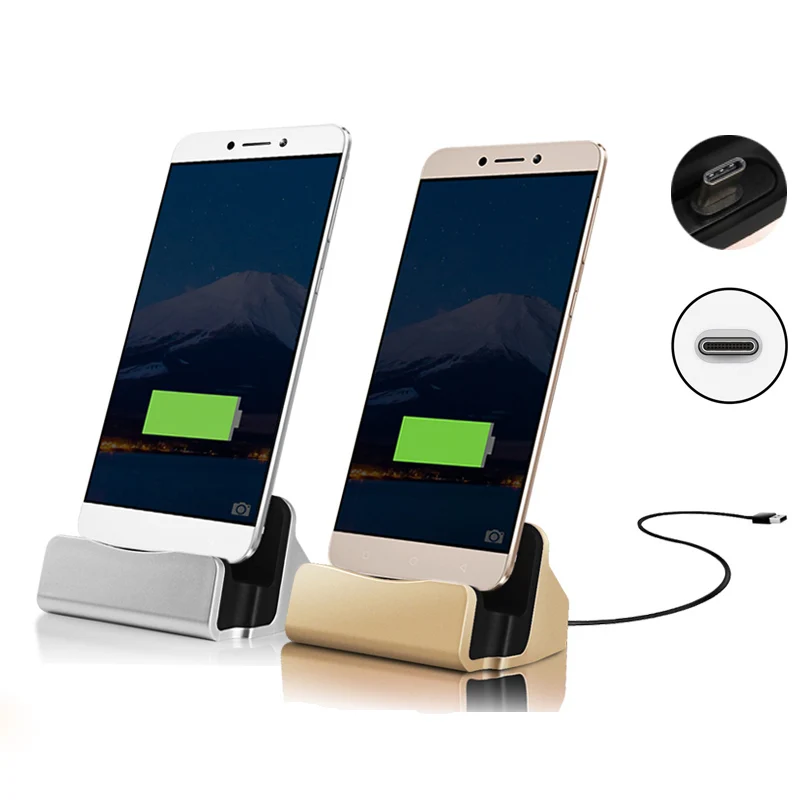 Зарядная док станция LYBALL USB C зарядная типа для OnePlus 5T Samsung Galaxy S8 + S9 Plus Note 8 Google Pixel 2