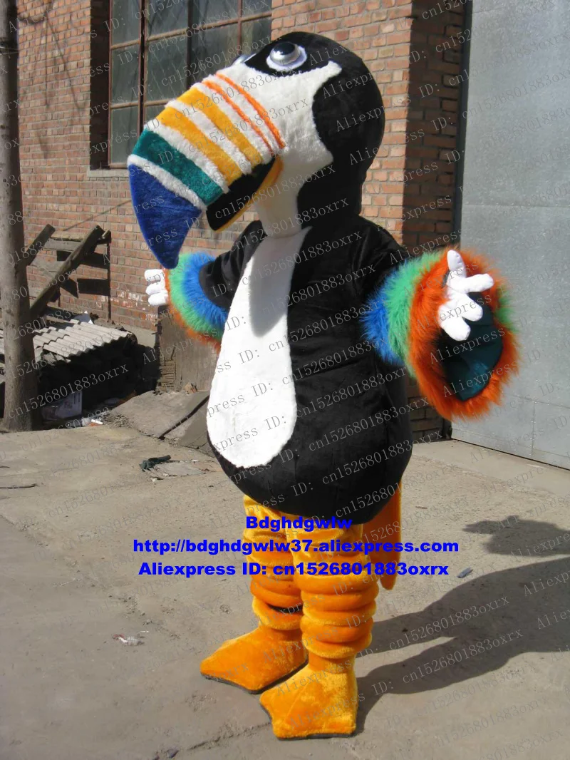Toco Toucan Hornbill костюм птицы костюм для взрослых, Герой мультфильма наряд костюм праздник Храмовая ярмарка zx1542