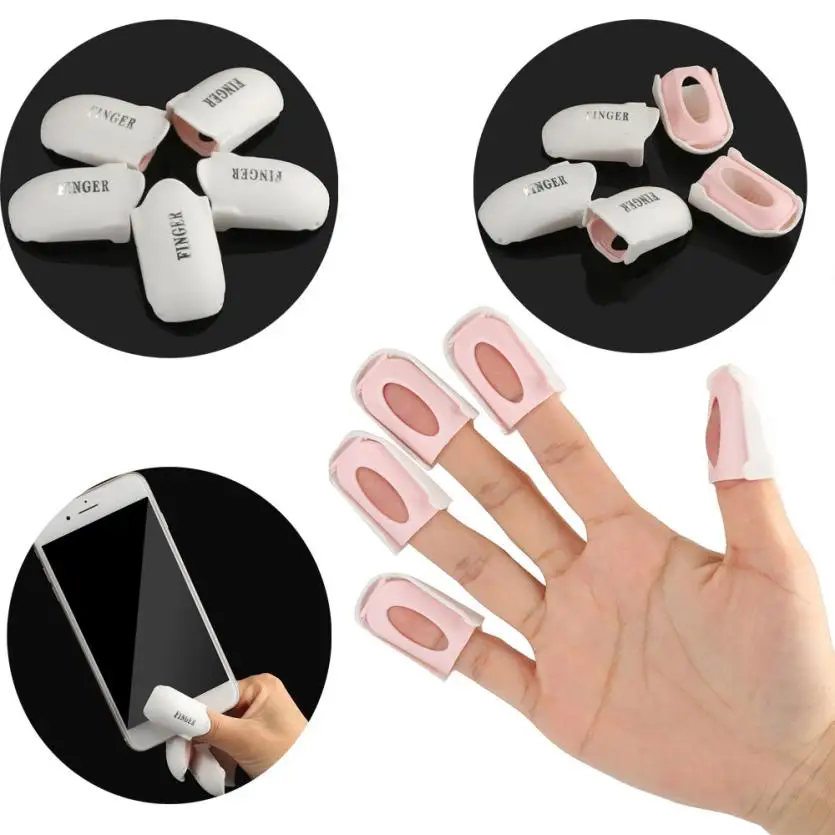 

2017 New 10Pcs Toenail Soak Off Clip Caps Gel Nail Art Tips Reusable Clamp Remover Tin paper recycling JU25.drop shipping
