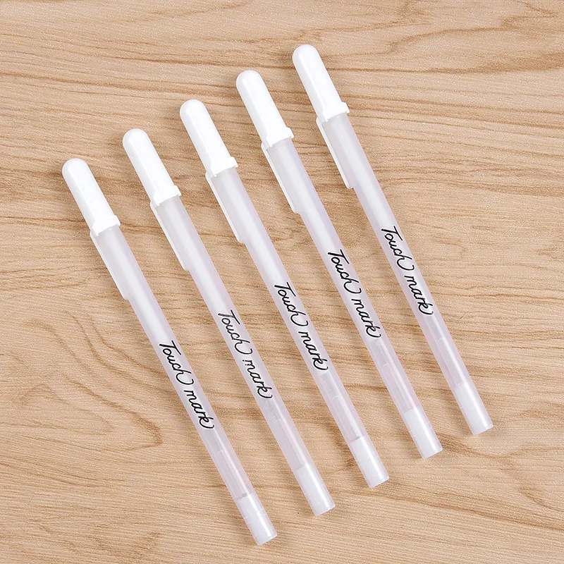 Touch Mark Highlighters Drawing Pen Hand-painted DIY Creative White Marker Brush Design For Students | Канцтовары для офиса и