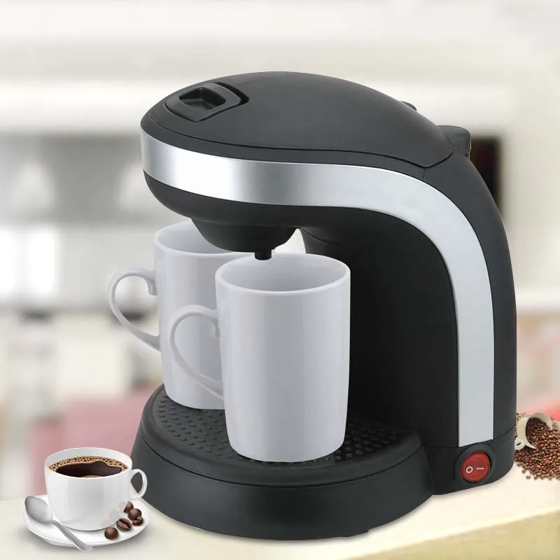 220 240V Plastic Drip coffee maker 2 cups Home Coffee/Tea machines
