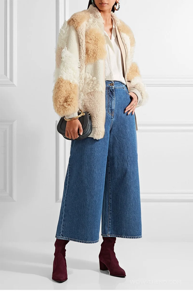 real sheep fur coat winter (20)