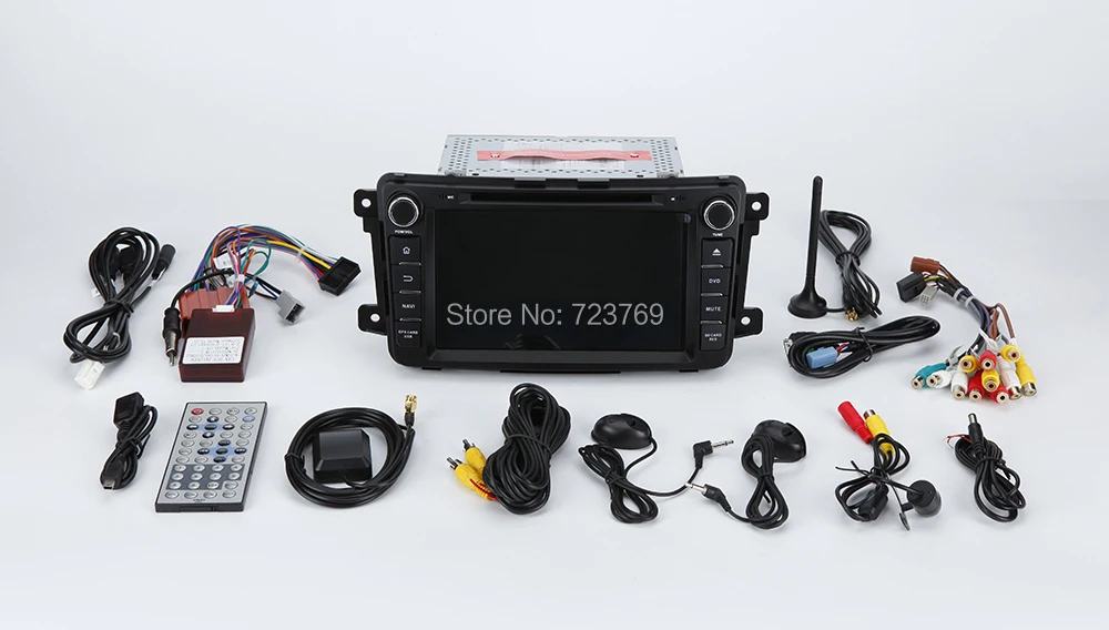 Top Pure Android 5.1.1 System Car DVD Player Autoradio Auto Radio For Mazda: CX-9  (2012) 23
