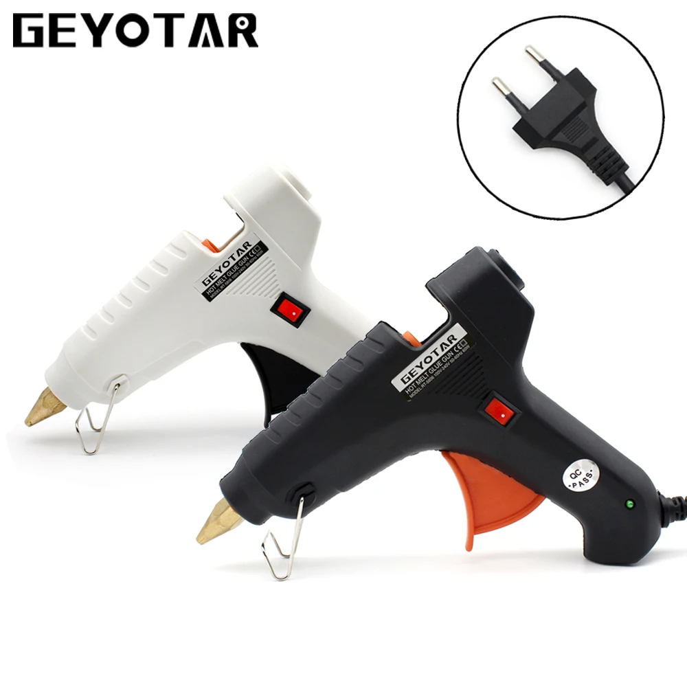 ЕС Plug 60 Вт В 220 В Professional термоклеевой пистолет Отопление Craft Repair tool с бесплатной мм 1 шт. 11 мм Клей Палочки термо DIY Инструменты