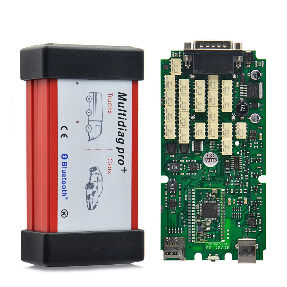 Диагностический сканер Multidiag pro OBD2 для автомобилей и грузовиков диагностический