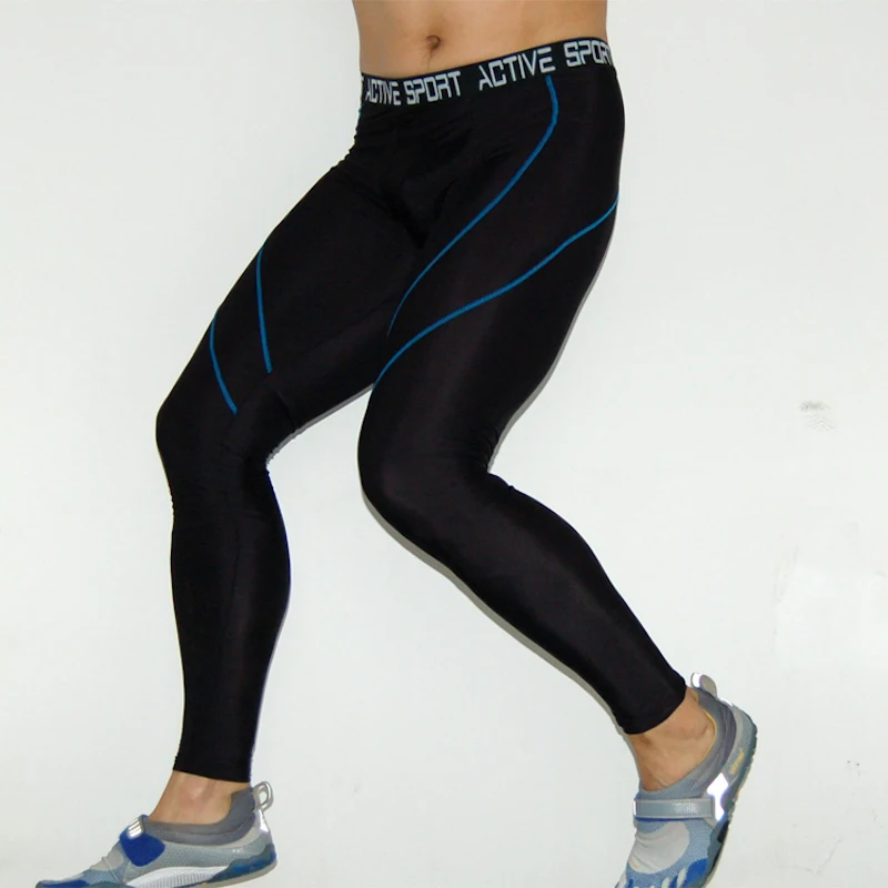 Buy J0026 Men Sports Running Tights Capris Fitness