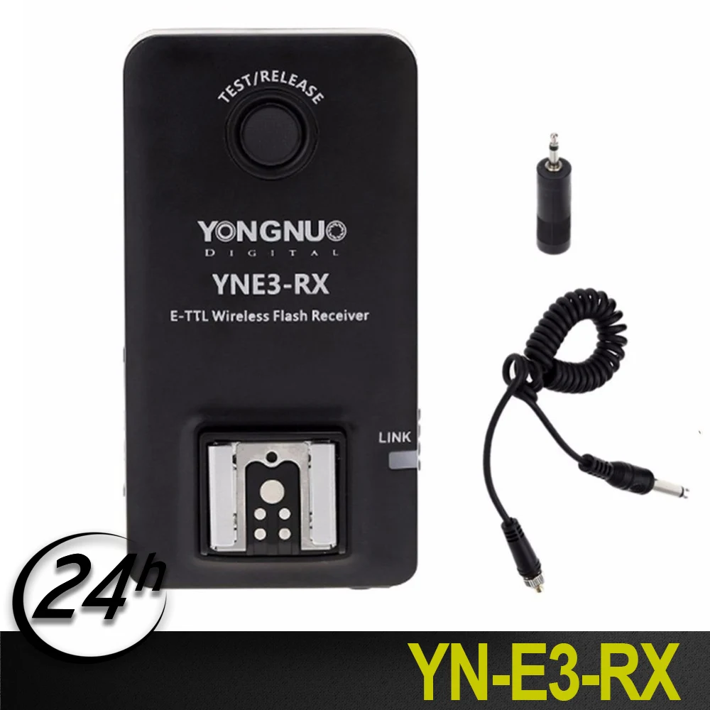 

Yongnuo YN-E3-RX E-TTL LCD Display Wireless Flash Receiver for Canon Flashes 600EX-RT and Commanders as ST-E3-RT and YN-E3-RT