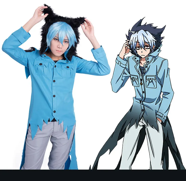 [Сток] аниме servamp Kuro куртка+ брюки полный комплект униформы косплей костюм S-XL Новинка