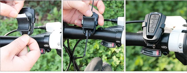 Bicycle Rear Light USB Charge Wireless Remote Control Tail Lamp Bike Finder Lantern Horn Siren Warning Anti-theft Alarm Optional