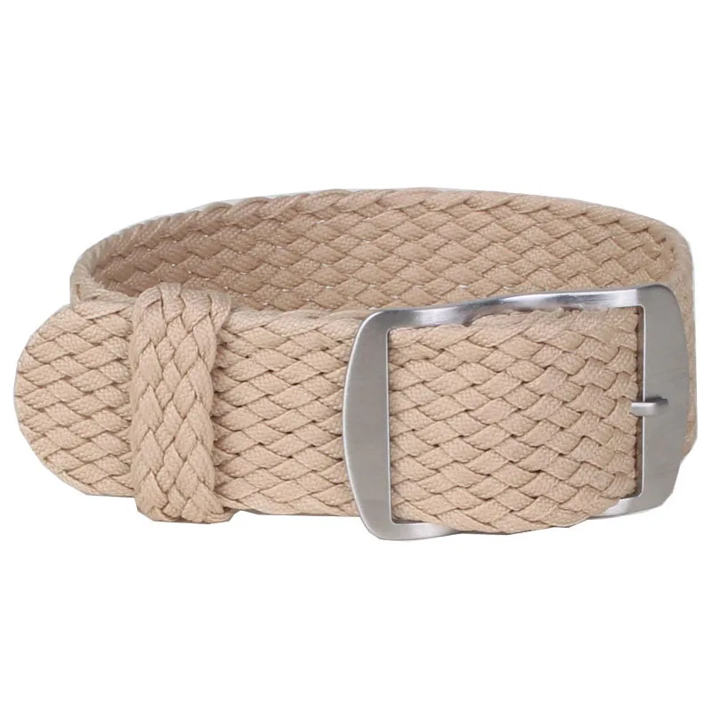 20mm 22mm Nylon Woven watchbands bracelet Army Military fabric Woven Watch Strap Buckle belt Black White Red