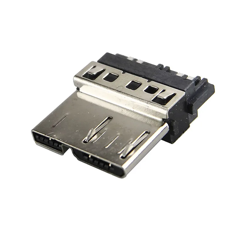 

10 pcs/lot USB3.0 Male V8 Connectors Micro USB Connector Jack Tail Plug Sockect Terminals