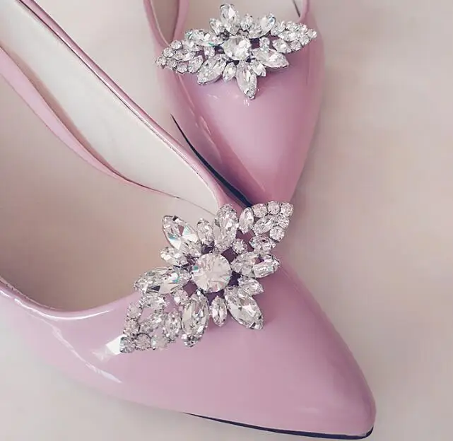 Fashion Korean Style Shinning White Rhinestone Shoelaces Shoe