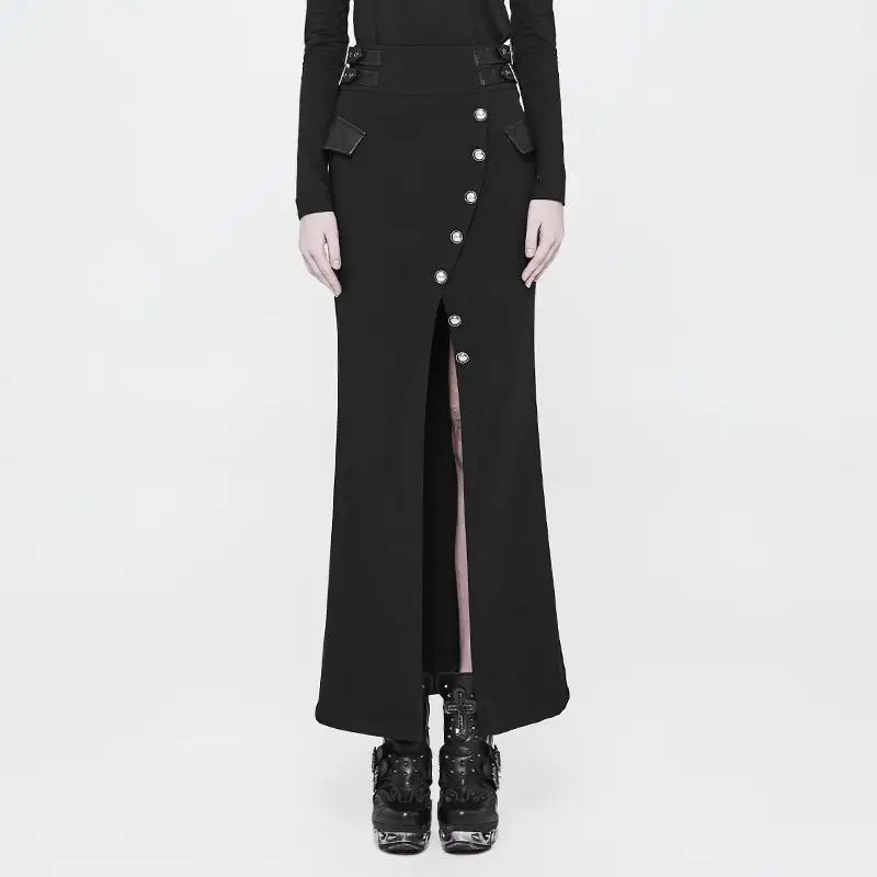 

Punk Rave Women's Goth Long Sexy Skirt WQ-357BQF