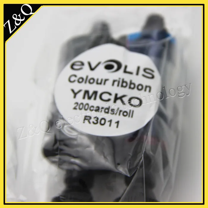 Цветная лента Compatbible Evolis R3011 YMCKO для принтеров id карт Pebble3 Dualys 3 и Securion|evolis r3011|evolis