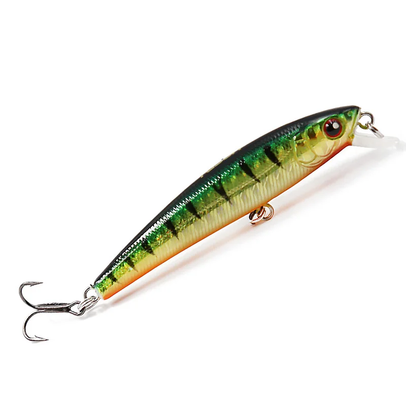NOEBY-2-Pieces-Floating-Minnow-Fishing-Plastic-Lure-Wobbler-Hard-Baits-Swimbaits-Artificial-Lure-75mm-5
