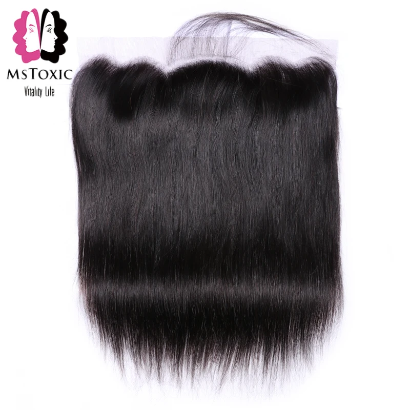 MSTOXIC Peruvian Straight Hair Bundles With Frontal Non-Remy Human Hair Bundles With Closure Lace Frontal Closure With Bundles MSTOXIC Peruvian Straight Hair Bundles With Frontal Non-Remy Human Hair Bundles With Closure Lace Frontal Closure With Bundles