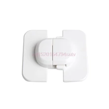 Пластиковый замок для холодильника дверной замок для шкафа шкаф для детей, защита для детей# H055