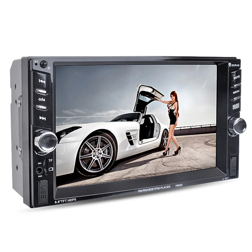 AIYIMA Универсальный 6 дюйма Bluetooth Автомобильный MP5 плеер 2Din AUX Авто Видео MP4