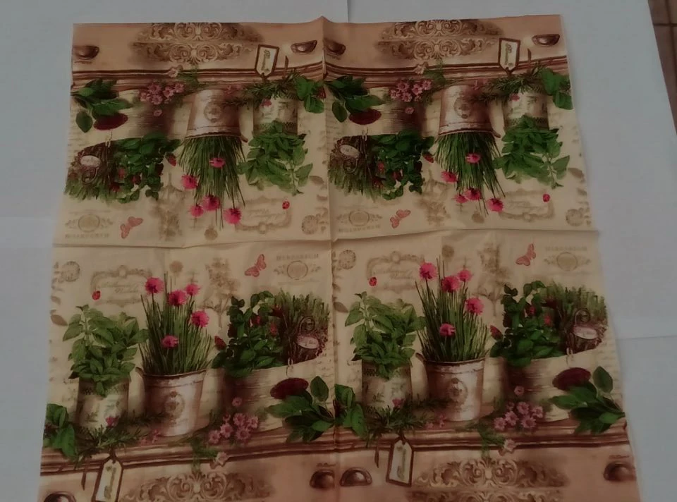 Романтическая Узорчатая многоцветная бумага для салфеток, пищевая Праздничная бумажная салфетка и салфетки из ткани для вечеринок украшение в технике декупажа бумага