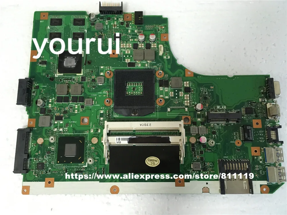 Материнская плата yourui для K55VD REV 3 0 или rev: 1 GT610M 2 Гб USB 100% Φ HM76 PGA989 DDR3 протестирована