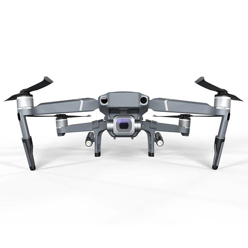 PGYTECH шасси для DJI Mavic 2 Pro Zoom расширенная поддержка ног протектор расширение светодиодный налобный фонарь набор для Mavic 2 аксессуары