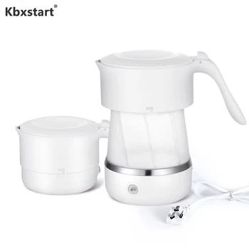 

Silicone Gel Foldable Kettle Hot Water Boiler for Travel Mini Kettle Electric Health Pot 110V 220V Hervidor De Agua Electrico