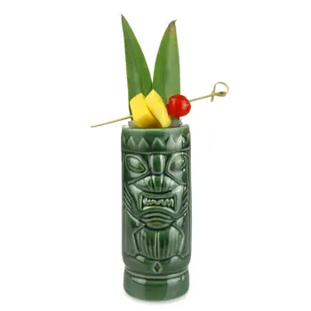 

New Hawaii Tiki Mugs Cocktail Cup Beer Beverage Mug Wine Mug Ceramic Easter Islander Tiki Mug 300 ml