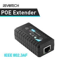 10/100 Мбит/с 1 Порты и разъёмы POE удлинитель с IEEE 802.3af Стандартный Вход/Выход для IP Камера продлить 100 метров для POE диапазон