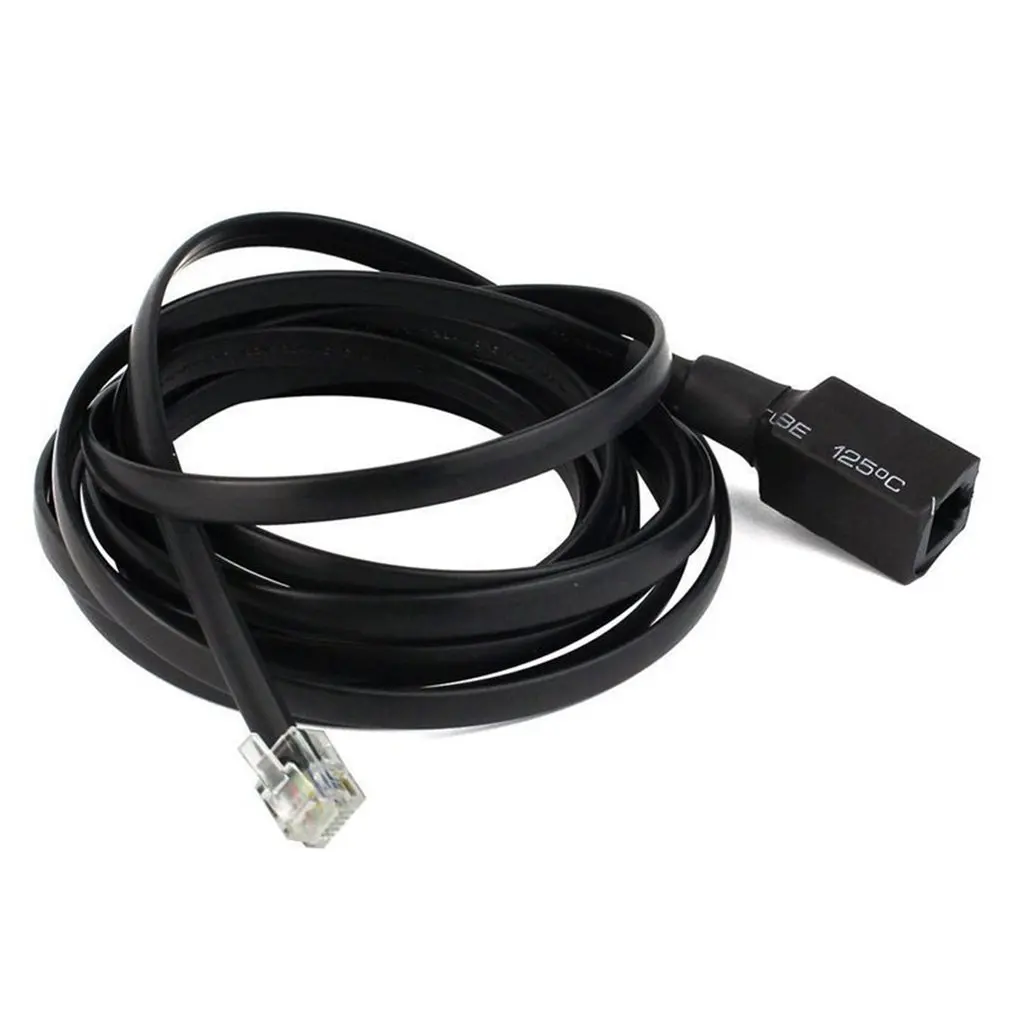 

1.5m 3m 6-Pin Removable Separation Handheld Mic Extension Cable Cord for Yaesu Radio FT7800 FT7900 FT8800 walkie talkie