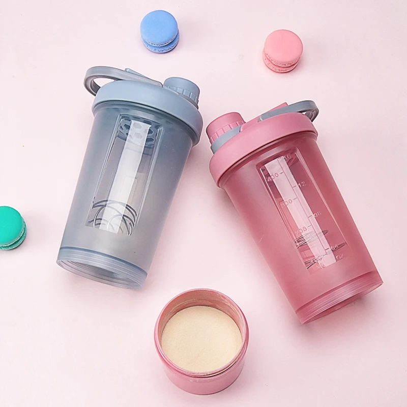 

Protein Shaker Whey Portable Motion Water Bottle Plastic Outdoor Fitness Gym Sports Camping Kids Fruits Drink