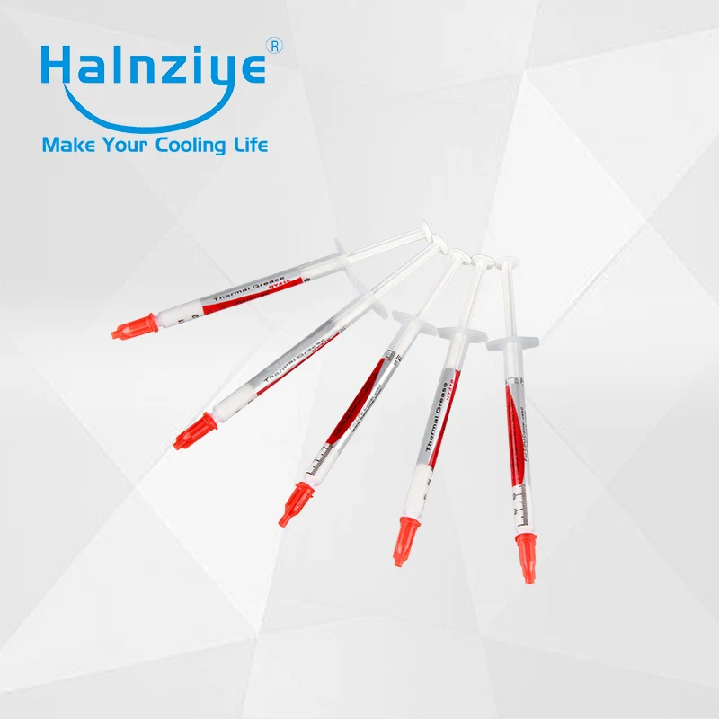 

Free shipping!!! 200pcs/lot white thermal transfer conductive paste compound HY410 1g