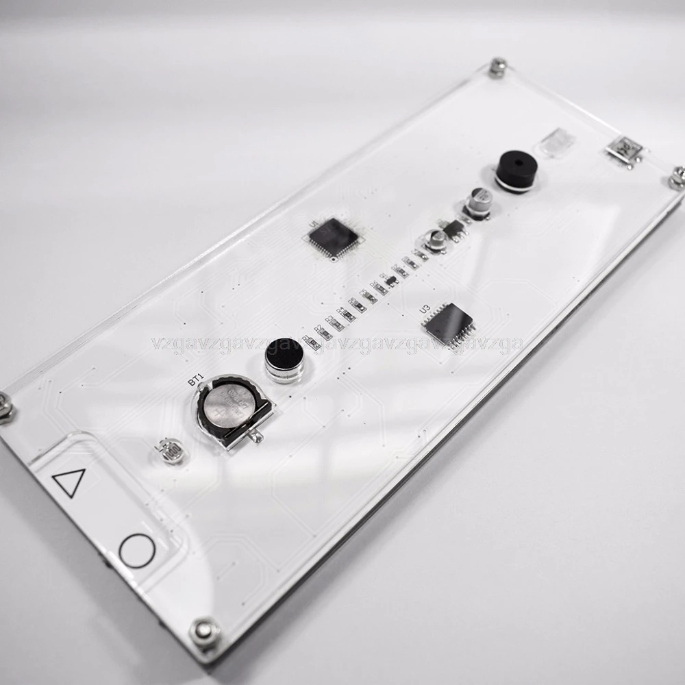 Large Inch Rainbow Color Digital Tube DS3231 Clock DIY with customizable colors Electronic Au23