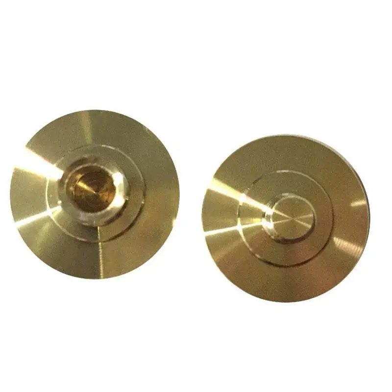

2 Pairs 4PCS Bearing Fingertips Gyro Cap Spinner Fidget EDC Hand Finger Spinner Desk Kids Rotation Time Long Anti Stress Toys