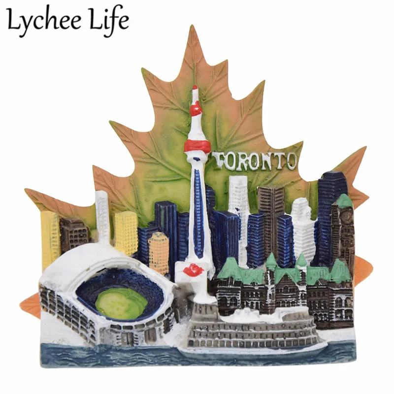 Lychee Life Canada Scenic Refrigerator Sticker Toronto
