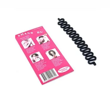 

Women Lady French Hair Braiding Tool Braider Roller Hook With Magic Hair Twist Styling Bun Maker Hair Band Accessories