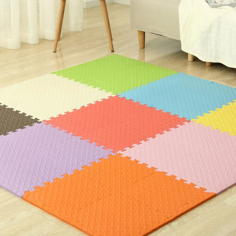 30x30x1CM Colorful Puzzle Mat EVA Foam Baby Mat Play Mat Split Joint Safe Floor Rug Carpet Puzzle Baby Protect Crawling Pad 3PCS