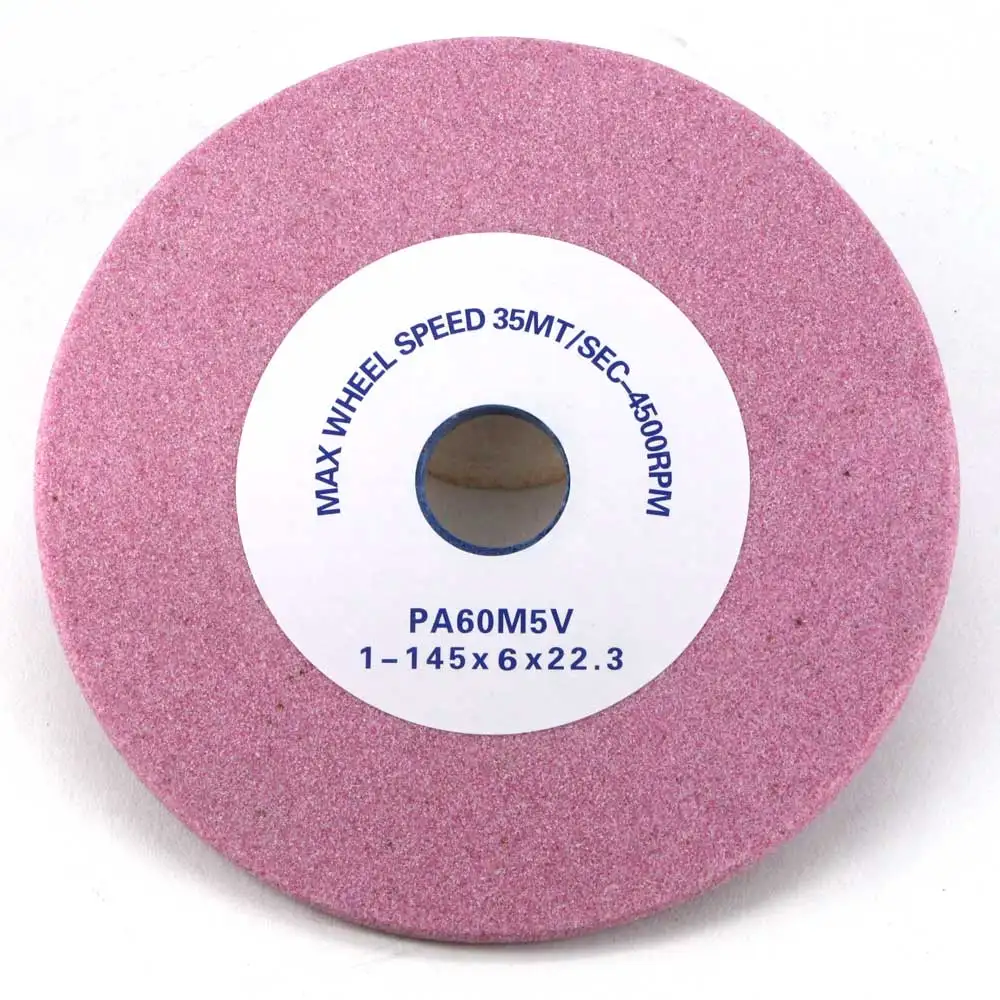 4 дюймов бензопилой шлифовального круга розовый заточка абразивный камень Диаметр 105 толщина 4.7 отверстие 22.3 мм китайский производитель pm0915