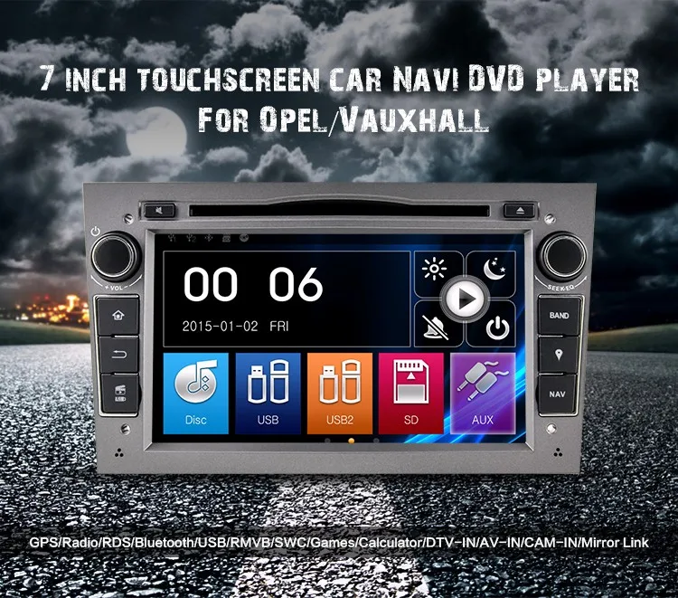 Perfect Eunavi 2 Din 7 Inch Car DVD Player For Vauxhall/Opel/Antara/VECTRA/ZAFIRA/Astra H G J Canbus FM GPS Navigation BT Free Map 0 Perfect Eunavi 2 Din 7 Inch Car DVD Player For Vauxhall/Opel/Antara/VECTRA/ZAFIRA/Astra H G J Canbus FM GPS Navigation BT Free Map 0