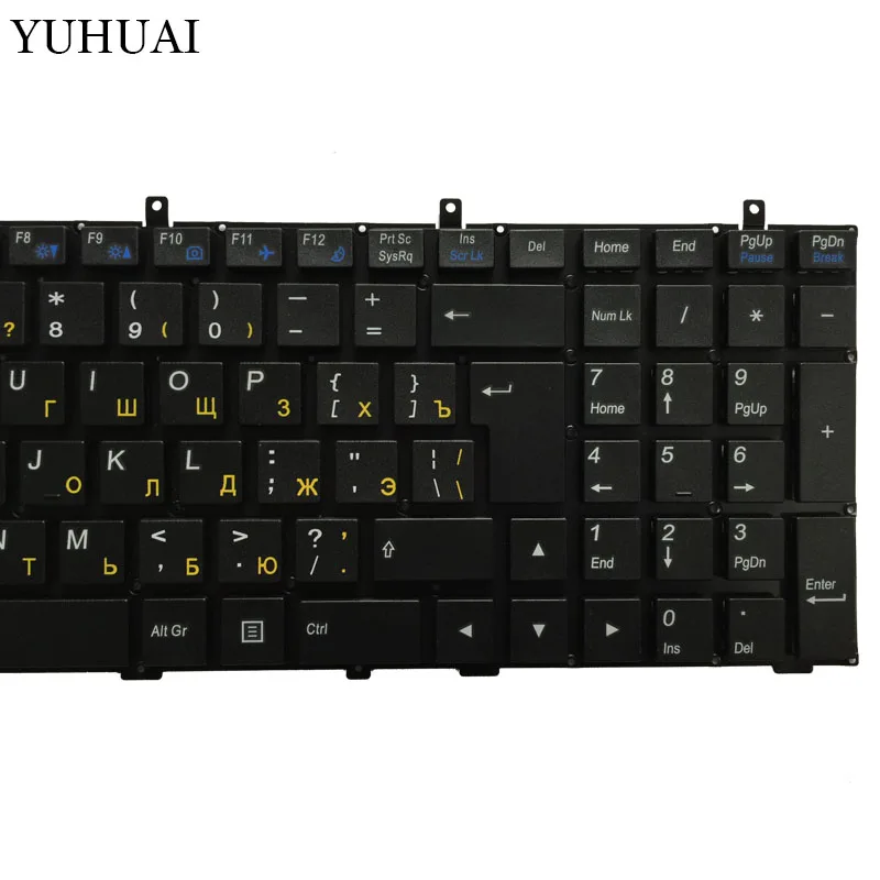  Russian Keyboard for DNS Clevo W355 W355SSQ W355SDQ W355STQ W670SCQ W670SJQ W670SRQ W670SHQ W670SFQ