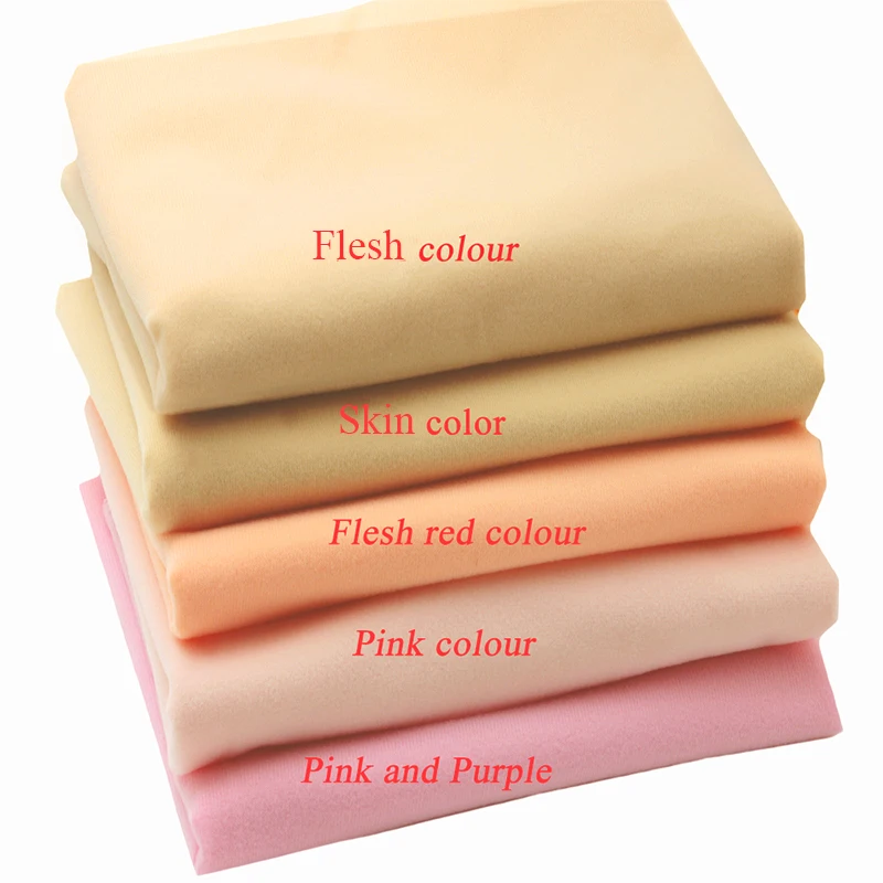 

2017 Hot Selling Dolls Fabric 5 Design Color in stock for DIY Patchwork Doll Skin Arm Face Fabrics Sewing 50cmx148cm