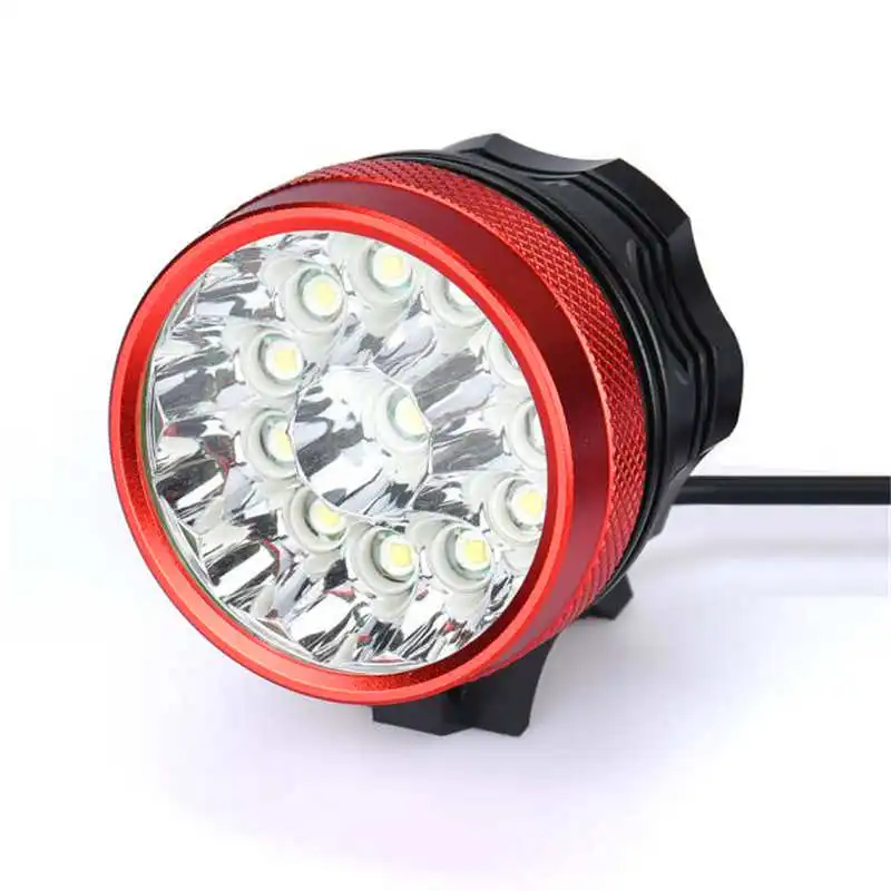 28000LM 11 x XM L T6 LED 6x18650 велосипедный фонарь мощный светодиодный фонарик