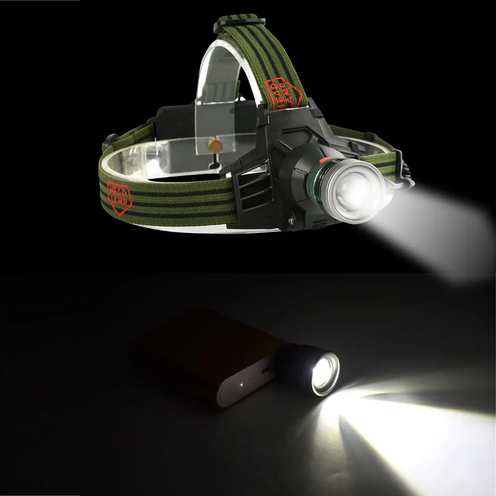 Тактический налобный фонарь светодиодный фонарик для ноутбука usb зарядка фонарь XPE многоцелевой регулируемый светодиодный фонарь фонарик для велосипеда