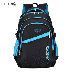 Популярные новые детские школьные сумки для подростков мальчиков и девочек ортопедический школьный рюкзак водостойкая Сумка-ранец