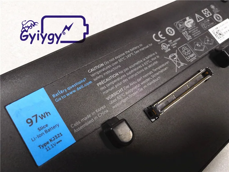 Аккумулятор для ноутбука Dell E6420 E6540 E6430 E5430 Vostro 3560 17R 97W 11,1 v UJ499 KJ321