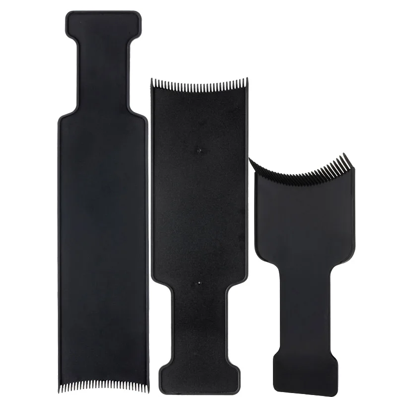 1 шт. черная Расческа для окрашивания волос|hair tint brush|tint brushhairbrush comb |