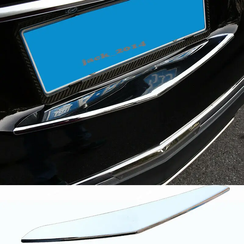 Paraurti Posteriore Davanzale Della Porta Piatto Dello Scuff 1Pcs Per Cadillac Xt5 2016 2017 Cromato Abs