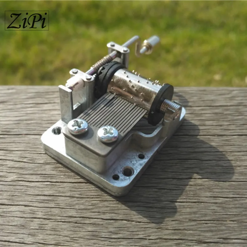 Zipi 25 шт./лот Серебряная самодельная Музыкальная шкатулка с механизмом сделай сам